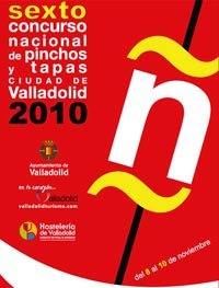 Programa VI Concurso Nacional de Pinchos y Tapas Ciudad de Valladolid.