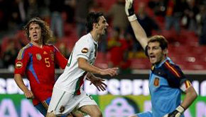 Internacional amistoso: Portugal 4: España 0