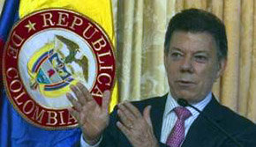 J.M. Santos, presdiente de Colombia