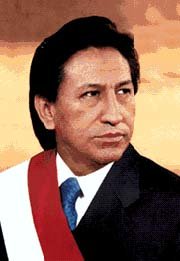 Alejandro Toledo, ex presidente de Perú