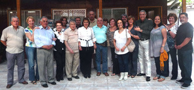 Almuerzo de Camaradería de “Viejos Cracks” del Depto. de Reservas de LAN CHILE.