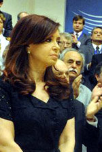 Cristina Fernández en imagen de archivo