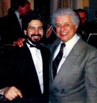 Frankie Ruiz junto a otro '·grande' de la salsa, Tito Puente