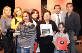 Dora Gutiérrez en compañía de su familia el pasado 10NOV en “Casa de América” (Foto: Cortesía de David Sapiencia)