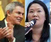 Luis Castañeda y Keiko Fujimori le siguen en las encuestas de preferencias
