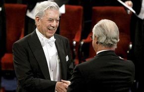  Mario Vargas Llosa recibió el viernes el Premio Nobel de Literatura 2010 