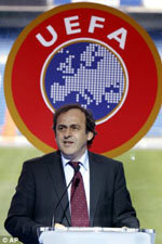 Platini reelecto en la UEFA