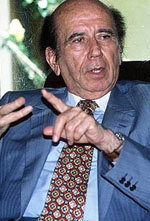 Carlos Andrés Pérez, ex presdiente de Venezuela