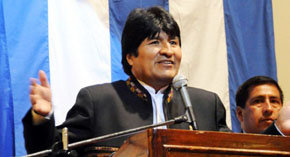 Morales piensa 'quedarse' mucho tiempo en el poder
