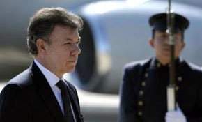 Juan Manuel Santos, presidente de Colombia agradeció la acción  al gobierno de Venezuela