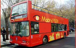 Se detienen autobuses turísticos de Madrid Visión a la espera de nuevo contrato de servicio