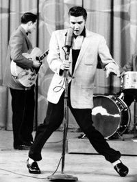 Elvis en sus primeras presentaciones en TV, 1956