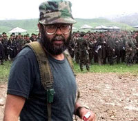 Alfonso Cano, actual jefe de las FARC, en una foto de archivo 