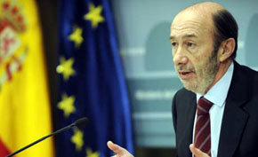 Alfredo Pérez Rubalcaba Vicepresidente primero del gobierno español