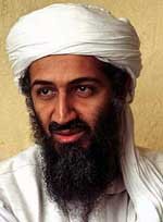 El líder de la red terrorista Al Qaeda, Osama bin Laden
