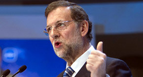 Mariano Rajoy, en el acto de clausura de la Convención Nacional del PP- 