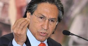 El ex presidente peruano  Alejandro Toledo