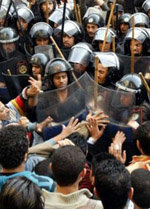 Al menos 500 detenidos en Egipto por manifestaciones