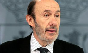 El vicepresidente primero del Gobierno, Alfredo Pérez Rubalcaba