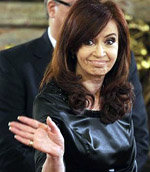 Cristina Fernández no ha hecho comentarios acerca de los dichos de la supuesta amante de su difunto marido