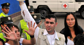 Marcos Baquero, primer liberado por las FARC 