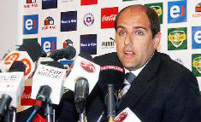 El presidente del fútbol chileno, Sergio Jadue