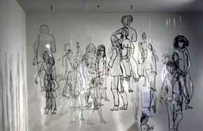 Mujeres Maltratadas, Instalación de  Linda de Sousa en la Universidad Autónoma de Madrid