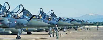 Aviones de la Alianza contra Gadaffi