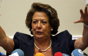 Rita Barberá, alcaldesa de Valencia