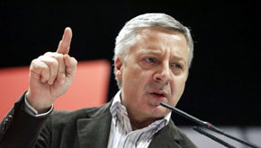 El vicesecretario general del PSOE, José Blanco