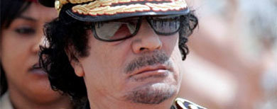 Coronel Muamar El Gadafi