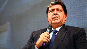 Alan García presidente de Perú