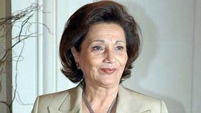La esposa del ex presidente egipcio Hosni Mubarak, Suzanne Zabet
