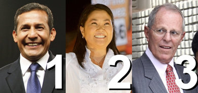 Humala y Fujimori: A segunda vuelta