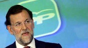 El líder del PP, Mariano Rajoy