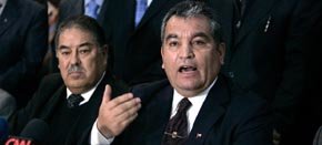 En la foto, el obispo presidente de la entidad, Roberto López Rojas. 


