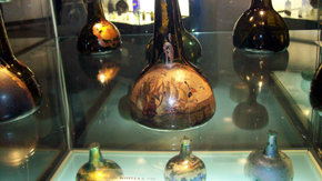 Piezas de cristal de la Real Fábrica