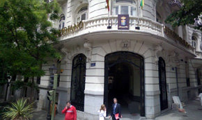 Centro Riojano de Madrid, en la calle Serrano, 25