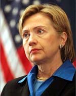 La secretaria de Estado norteamericana, Hillary Clinton