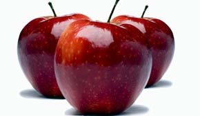 Comer una manzana al día mantiene alejado al colesterol