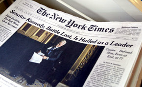 New York Times ganó la mitad en primer trimestre pero sorprendió con aumento en suscriptores en internet