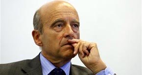 El ministro francés de Exteriores, Alain Juppé