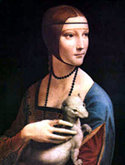'La Dama de Armiño', de Leonardo Da Vinci