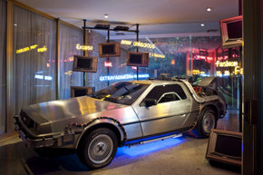 El auto DeLorean