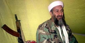 Imagen sin fecha de Osama Bin laden en algún lugar de Afganistán. 