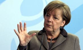 La canciller alemana Angela Merkel