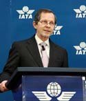 El consejero delegado de la IATA, Giovanni Bisigniani