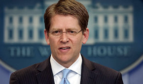 Jay Carney, portavoz de la Presidencia de los Estados Unidos