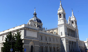 La Catedral de la Almudena en Madrid 