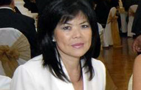 La embajadora de Paraguay en Chile Terumi Matsuo 